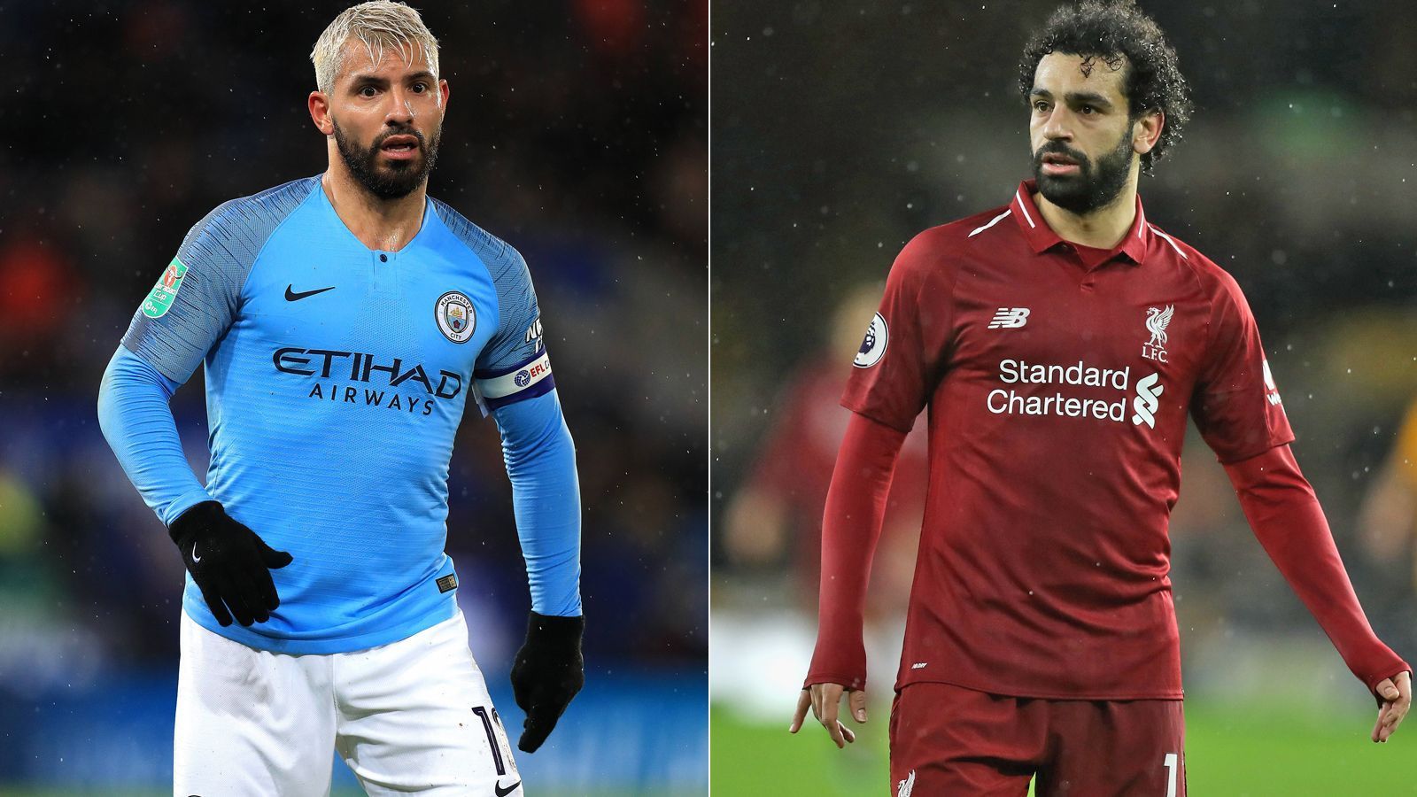 
                <strong>Mittelstürmer: Kun Agüero vs. Mohamed Salah</strong><br>
                Das Head to Head der beiden Top-Torjäger: Manchester Citys Kun Agüero gegen Liverpools Mohamed Salah. Während letzterer an der Anfield Road der Torgarant und unumstrittener Stammspieler ist, variiert Pep Guardiola in der Sturmzentrale. Hier ist des Öfteren auch Gabriel Jesus gesetzt, deshalb kommt Agüero "nur" auf 16 Einsätze 2018/19. Salah spielte in jeder der 20 Partien. Und der Ägypter liefert zuverlässig: 13 Tore sind es bislang, hinzu kommen sieben Assists und zwölf Großchancen. Auch die Statistik des Argentiniers liest sich prächtig: Neun Tore gesellen sich zu fünf Assists und vier großen Torchancen. Salah spielt jedoch mehr Pässe und ist bei seinen Schüssen genauer (49 Prozent zu 33 Prozent Schussgenauigkeit). Diesen Zweikampf kann nur einer gewinnen. Punkt für Mohamed Salah - 5:7
              