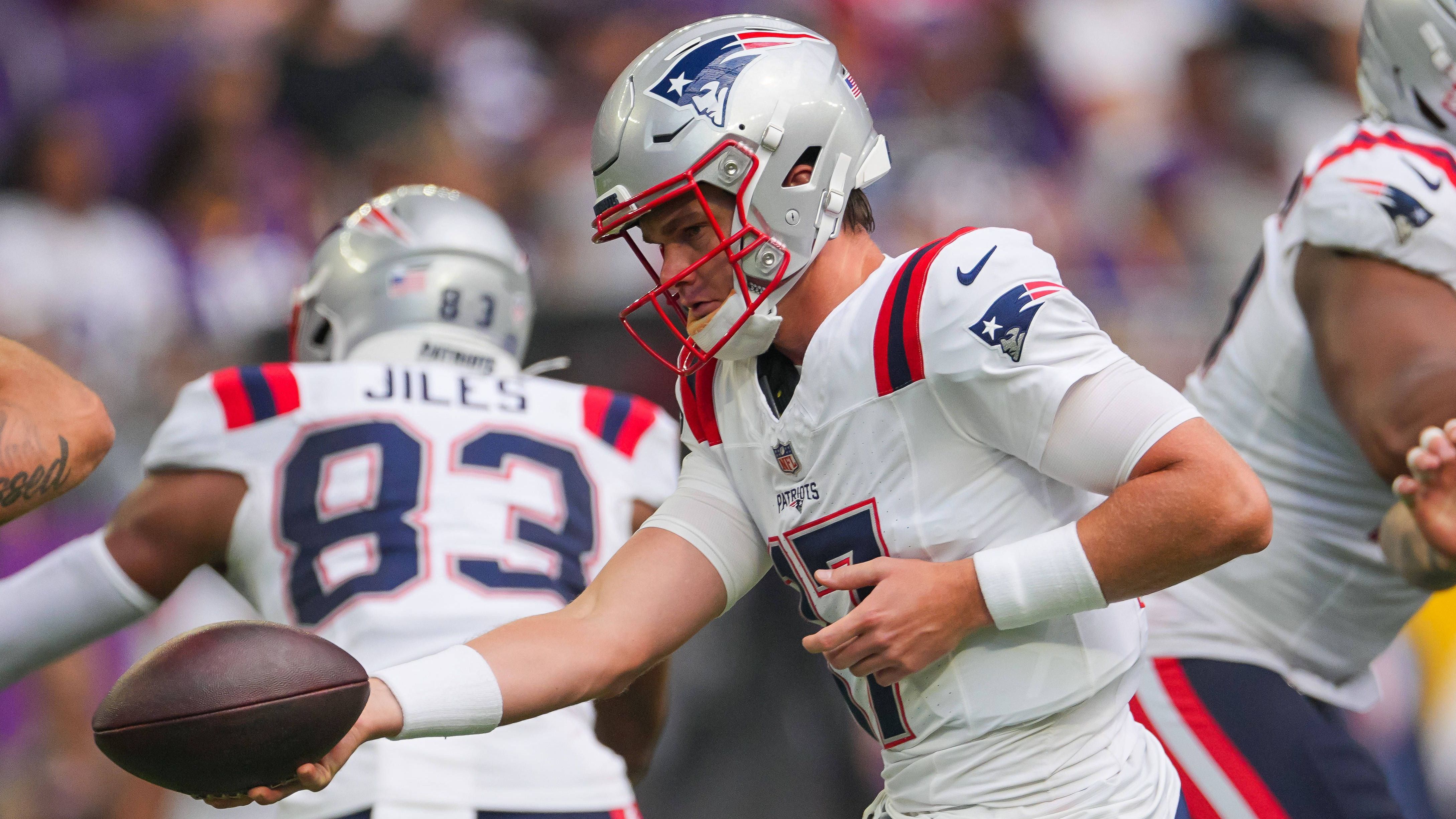 <strong>New England Patriots</strong><br>LB R.J. Moten<br>RB Micah Bernard<br>WR Phil Lutz<br>DT Kyle Peko<br>TE Cole Fotheringham<br>RB Shane Watts<br>DT Philip Blidi<br>QB Ben Wooldridge<br>DB Jordan Polk<br>LB Monty Rice<br>G Sidy Sow<br>TE Jaheim Bell<br>DB Isaiah Bolden<br>G Tyrese Robinson