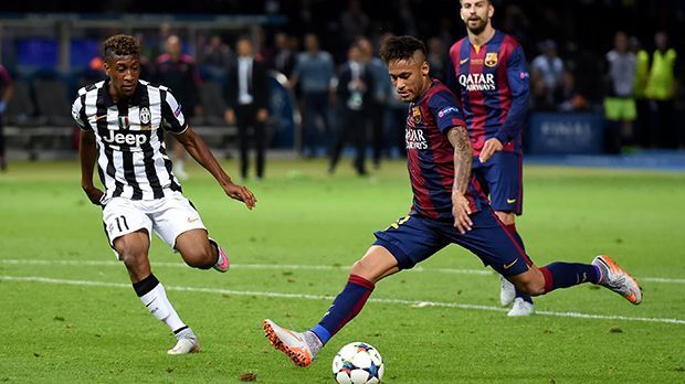 
                <strong>Siegtor im Champions-League-Finale </strong><br>
                Im Champions-League-Finale 2015 gegen Juventus Turin erzielt der Brasilianer in der siebten Minute der Nachspielzeit den Treffer zum 3:1-Endstand für Barca.
              