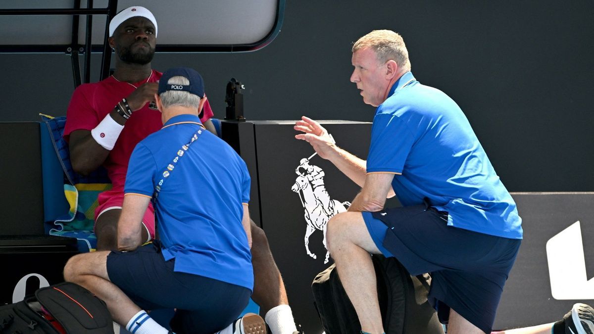 Muss behandelt werden: Frances Tiafoe