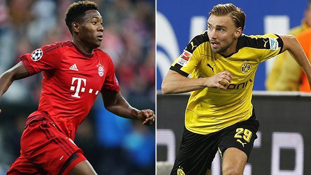 
                <strong>Abwehr: Alaba vs. Schmelzer</strong><br>
                Alaba vs. Schmelzer: David Alaba wurde unlängst für die Wahl zum Weltfußballer 2015 nominiert - Marcel Schmelzer nicht. Den österreichischen Linksfuß bezeichnet Pep Guardiola als den besten Linksverteidiger, der auch der beste Innenverteidiger der Welt werden kann. Von Schmelzer hat man so etwas noch nie gehört. 5:1.
              