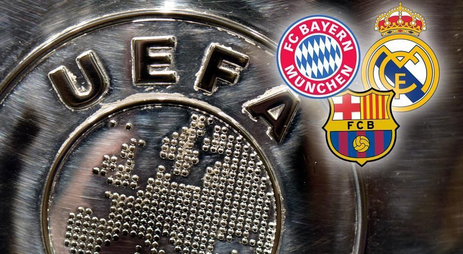 
                <strong>UEFA-Kohle in 24 Jahren</strong><br>
                Ob über die Champions League oder die Europa League: In den vergangenen 24 Jahren hat die UEFA insgesamt Prämien in Höhe von unglaublichen 12,3 Milliarden Euro (als Zahl: 12.342.277.345) an 149 verschiedene europäische Klubs ausgeschüttet! Verrückt! Dabei gab es zuletzt immer wieder Spekulationen über eine neue "Super League", damit Europas Top-Klubs noch höhere Einnahmen haben. ran.de zeigt die Top 10 der Vereine, die bis Sommer 2016 am meisten von der UEFA-Kohle profitiert haben. Auch die deutschen Teilnehmer im internationalen Wettbewerb stehen im Prämien-Vergleich gut da. (Quelle: Marca)
              