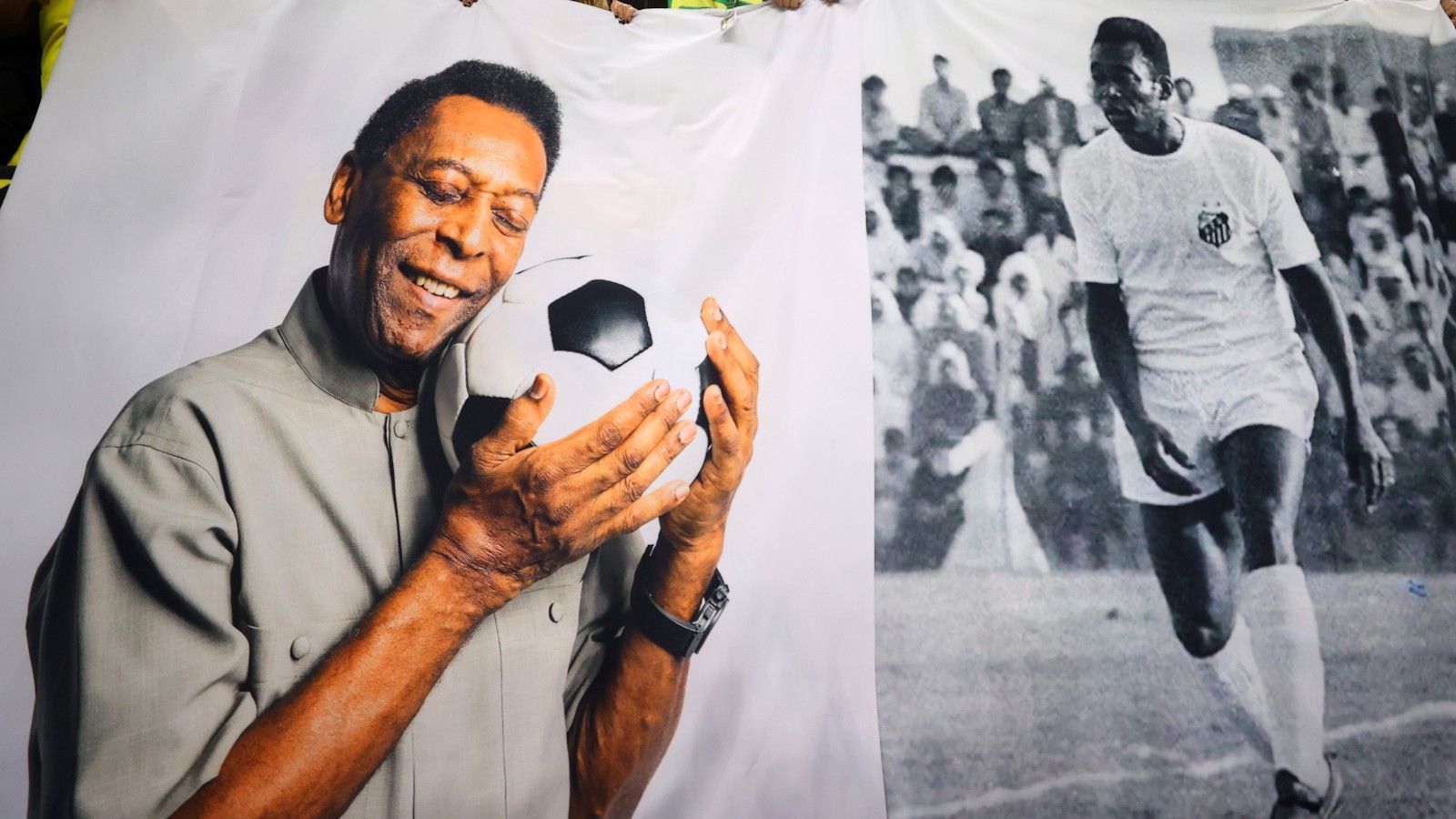 
                <strong>Die besten Sprüche von und über Pele</strong><br>
                Die Fußballwelt trauert um Pele. Die brasilianische Fußballlegende starb im Alter von 82 Jahren. Anlässlich seines Todes zeigt ran die besten Zitate von und über den langjährigen Stürmer.
              