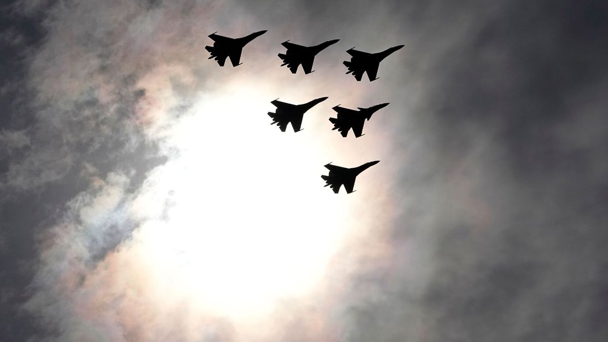 Russische Kampfjets. 