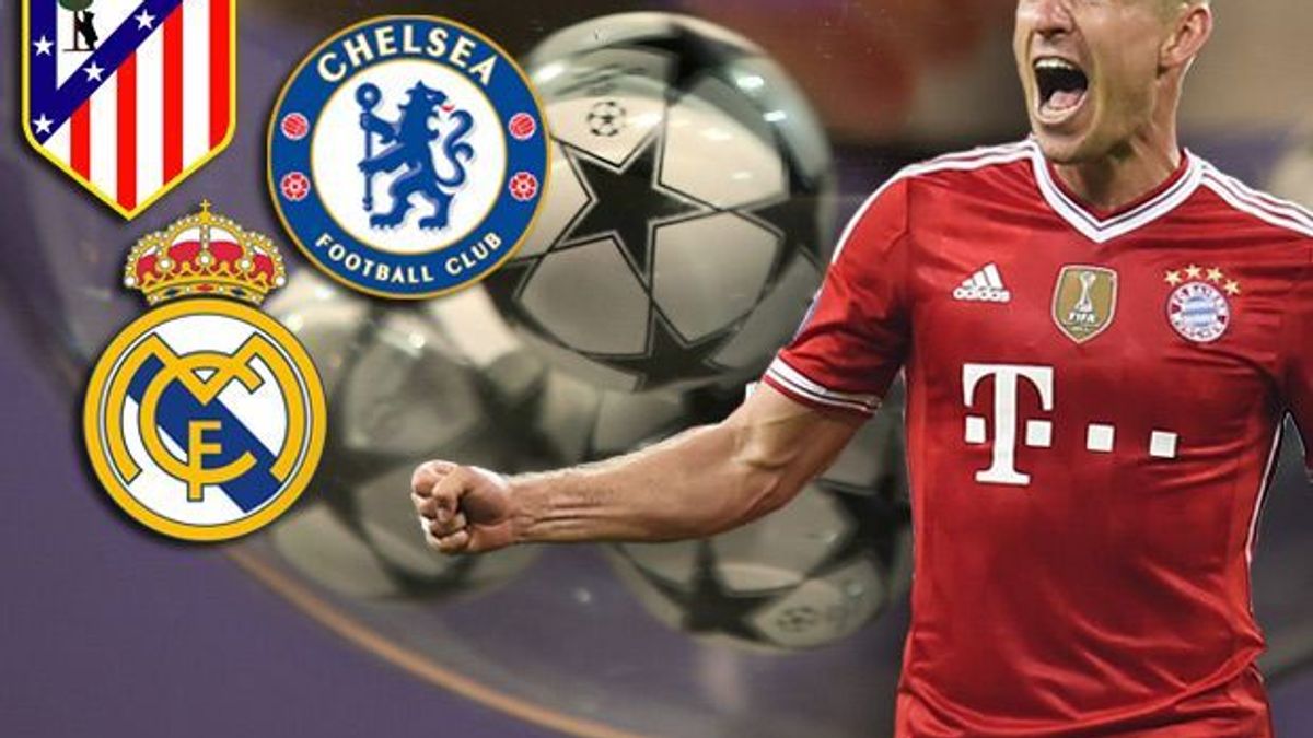 Bayern, Auslosung, Halbfinale