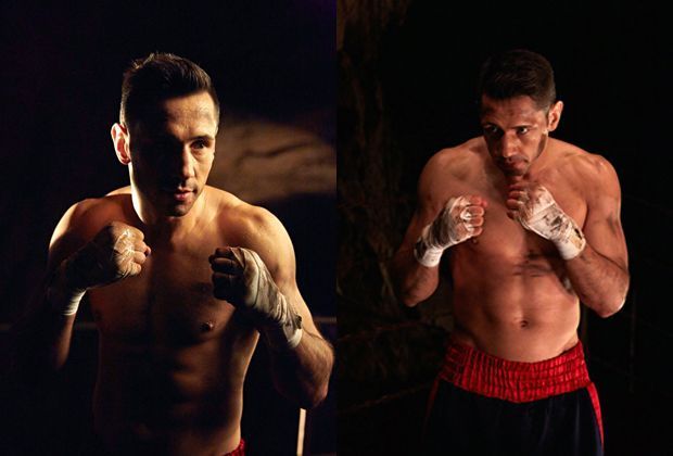 
                <strong>Back to the Top: Sturm vs. Barker</strong><br>
                Lediglich 10 °C, eine hohe Luftfeuchtigkeit und extreme Dunkelheit - auch für den ehemaligen Super-Champion Felix Sturm keine einfachen Drehbedingungen
              