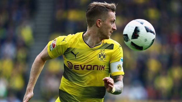 
                <strong>Platz 10 - Marco Reus</strong><br>
                Bundesliga-Tore: 92Bundesliga-Spiele: 222Alter: 28 JahreIn der Bundesliga aktiv für: Borussia Dortmund, Borussia Mönchengladbach
              