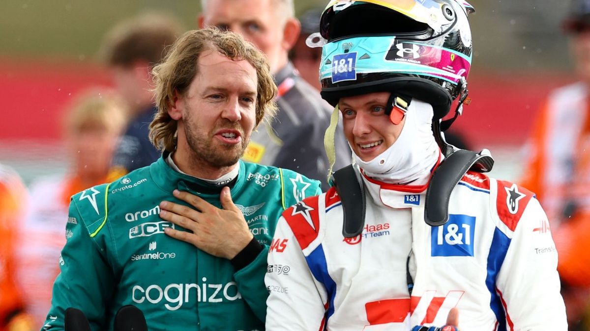 Mick Schumacher Sebastian Vettel