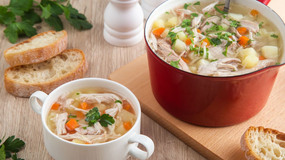 Hühnersuppe