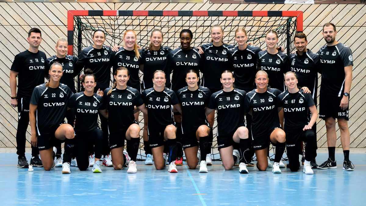Die HB Ludwigsburg beim Trainingsauftakt