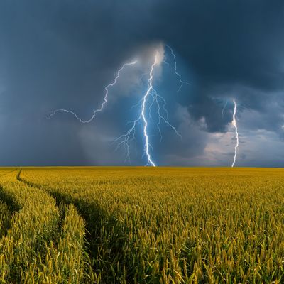 Amtliche Warnung vor Gewitter im Saarland