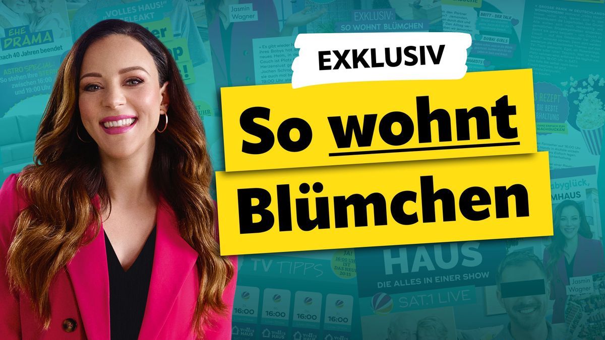 Exklusiv: So wohnt Blümchen aka Jasmin Wagner - Marketing Kampagne