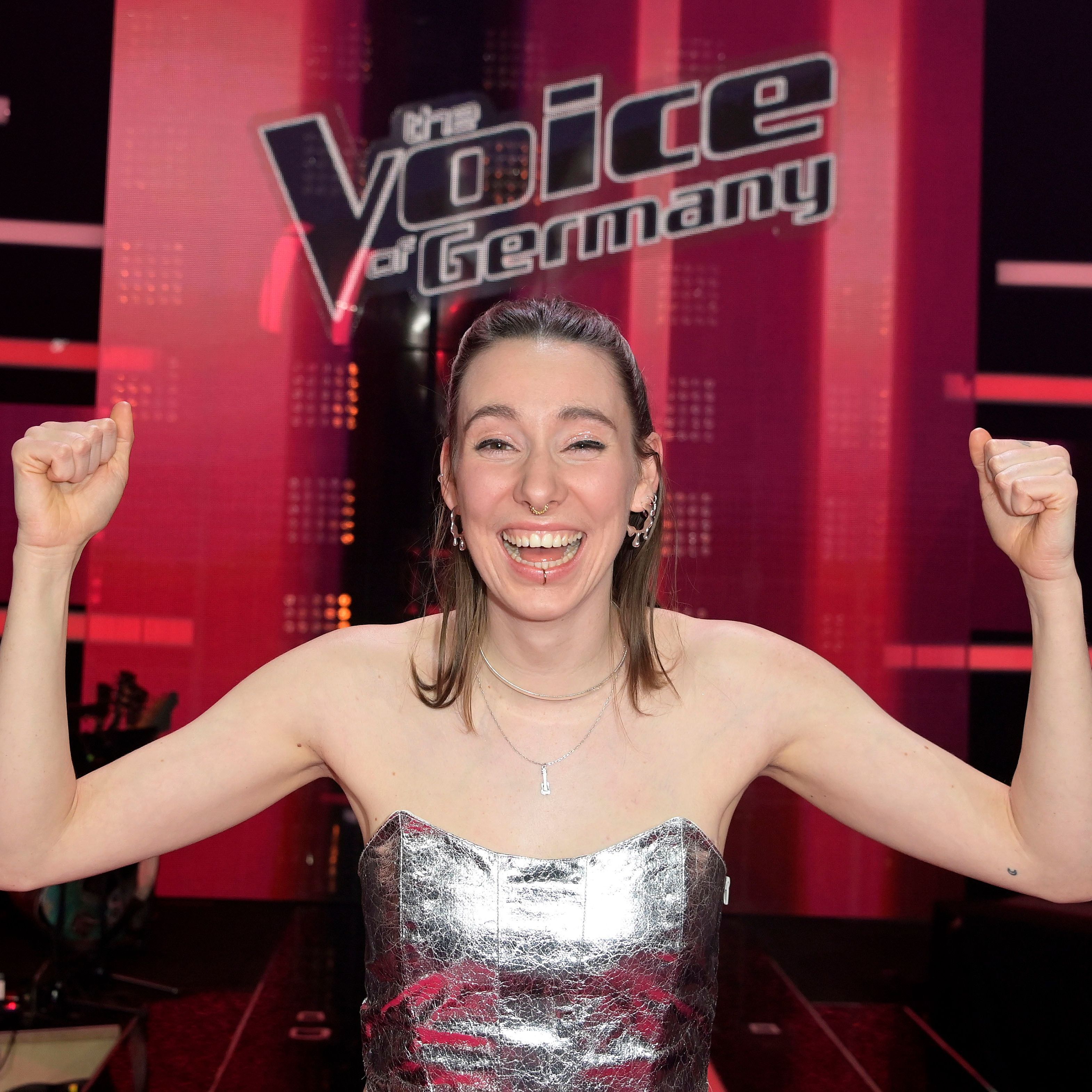 Finalistin Malou Lovis Kreyelkamp im Halbfinale der 13. Staffel der Castingshow "The Voice of Germany" 2023