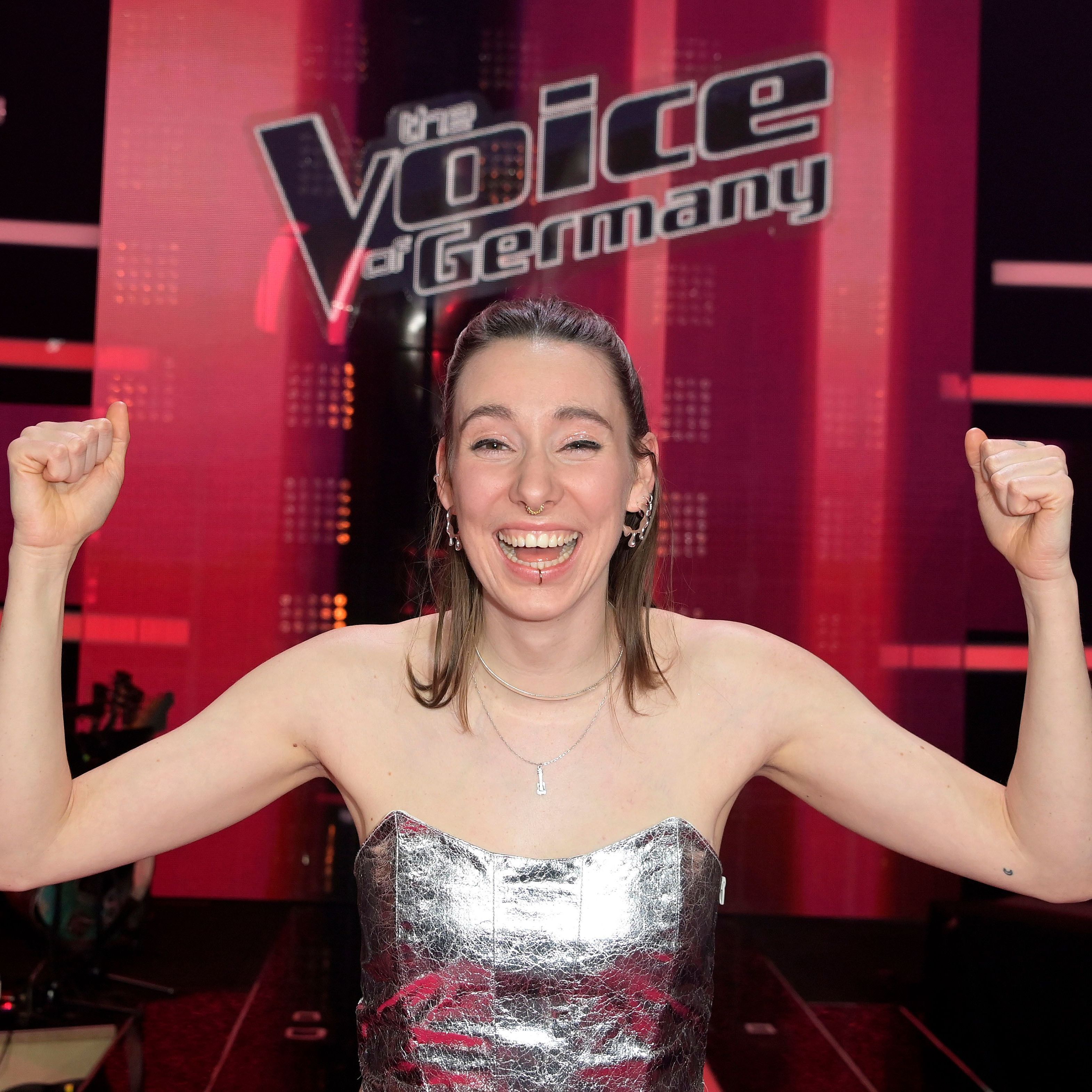 Finalistin Malou Lovis Kreyelkamp im Halbfinale der 13. Staffel der Castingshow "The Voice of Germany" 2023