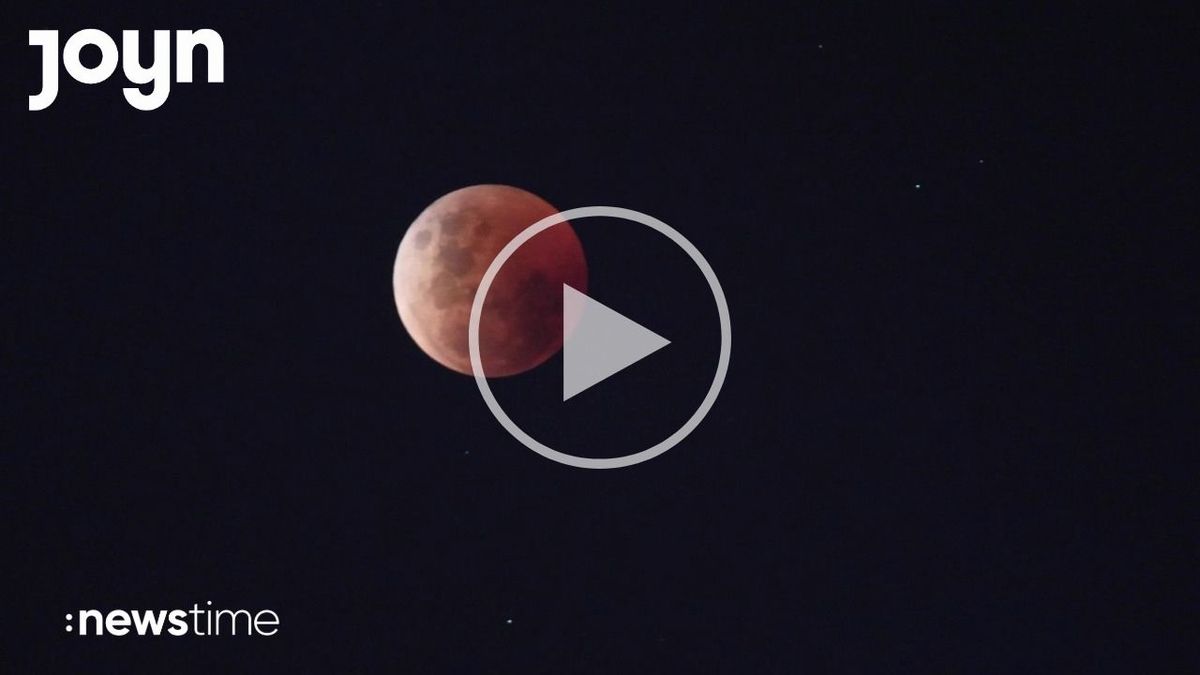 Totale Mondfinsternis über Deutschland