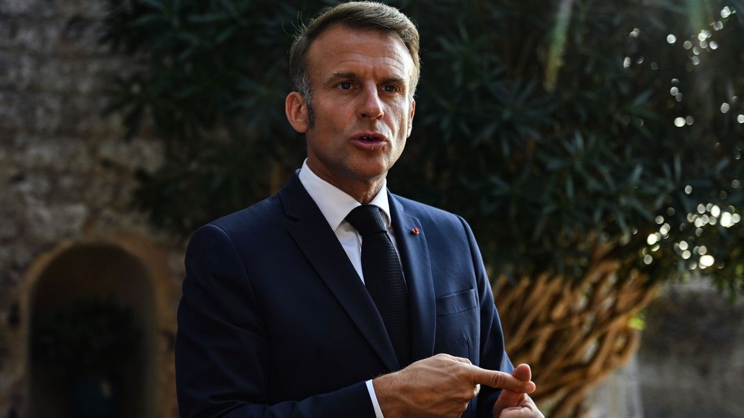 Macron hatte bereits im Juli angekündigt, einen palästinensischen Staat anerkennen zu wollen. (Archivbild)
