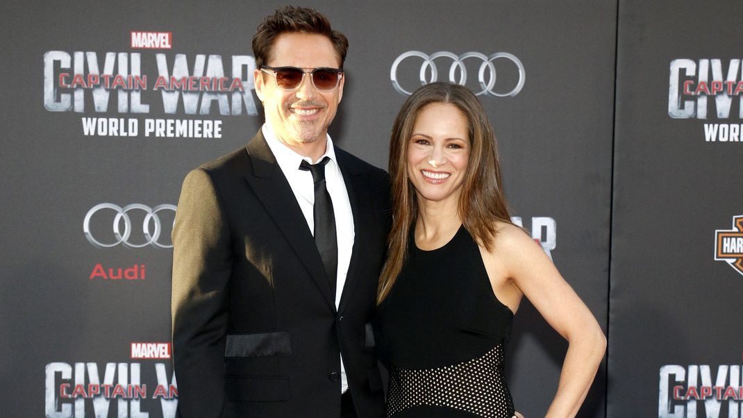 Robert Downey Jr. mit seiner Ehefrau Susan.