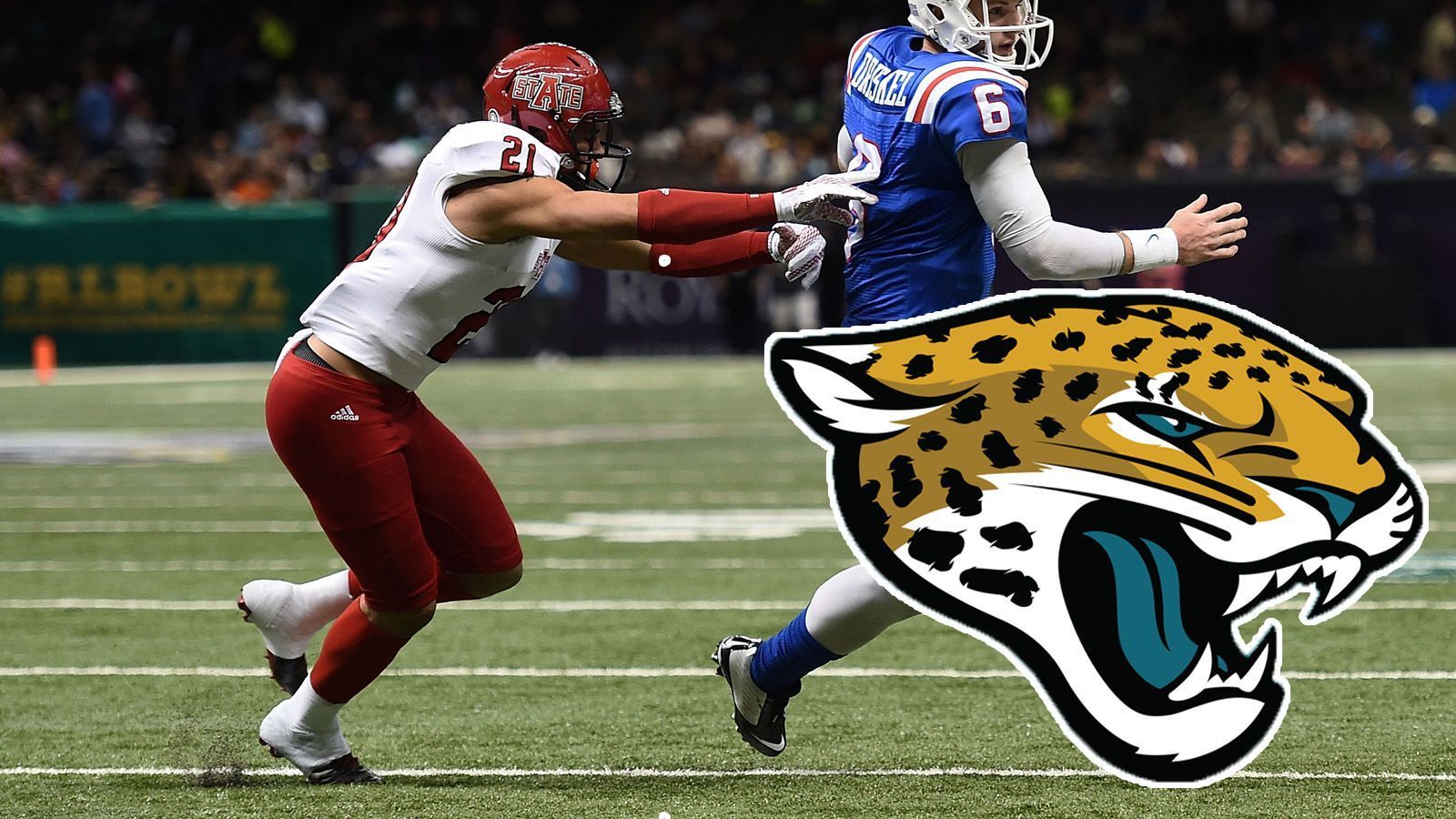 
                <strong>Jacksonville Jaguars</strong><br>
                Bisher verpflichtete Spieler aus der AAF:Cody Brown (Defensive Back, Salt Lake Stallions)
              