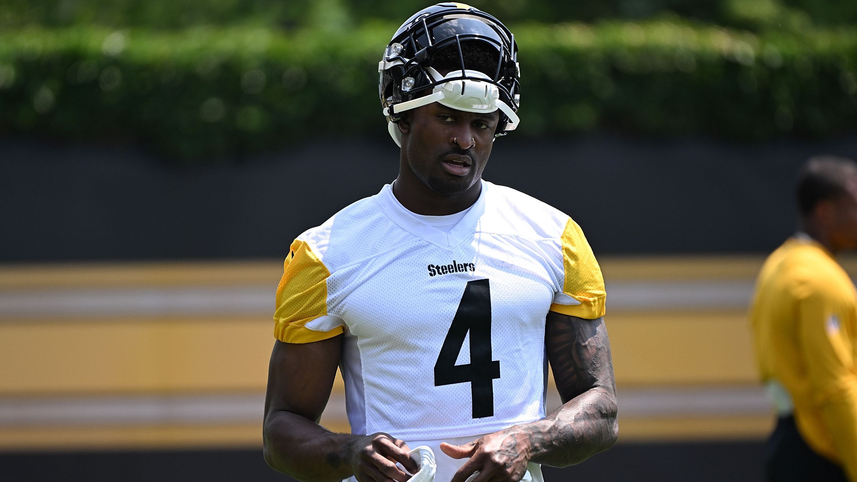 <strong>Honorable mentions:&nbsp;&nbsp;DK Metcalf</strong><br>- Team: Pittsburgh Steelers<br>- Ranking 2024: -