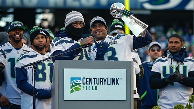 
                <strong>Marshawn Lynch Super Bowl</strong><br>
                Die Krönung für Lynch erfolgte 2014, als er mit den Seattle Seahawks im Super Bowl mit 43:8 gegen die Denver Broncos dominierte.
              