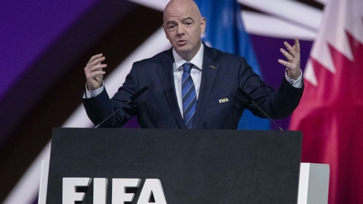 Gianni Infantino verteidigt erneut die WM in Katar