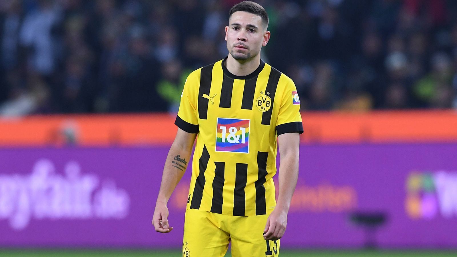 
                <strong>Raphael Guerreiro</strong><br>
                &#x2022; Verein: Borussia Dortmund<br>&#x2022; Position: Linker Außenverteidiger<br>&#x2022; Marktwert: 20 Millionen Euro<br>
              