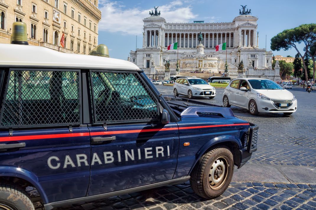 Unter anderem in Rom konnte die italienische Polizei 18 Personen aus Mafiakreisen festnehmen. (Symbolbild)