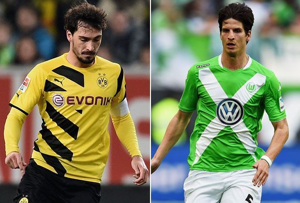 
                <strong>Mats Hummels vs. Timm Klose</strong><br>
                Auf der zweiten Innenverteidiger-Position versuchen Mats Hummels und Timm Klose ihr Glück. Der deutsche Weltmeister stabilisierte sich in der Rückrunde sichtlich, während Klose die meiste Zeit den Kürzeren gegen Robin Knoche zog. Punkt für den BVB. Zwischenstand: 2:3.
              