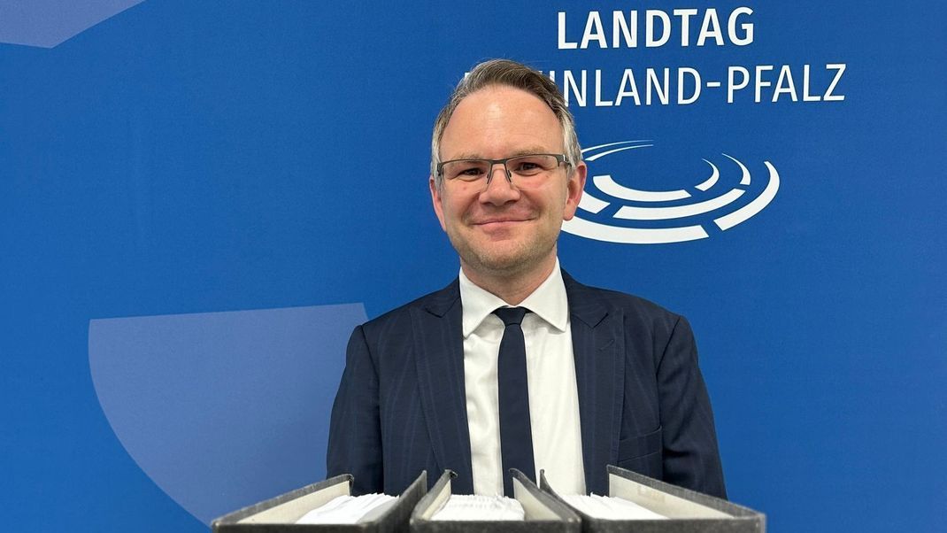 Der Vorsitzende des rheinland-pfälzischen&nbsp;Untersuchungsausschuss "Flutkatastrophe", Martin Haller (SPD)