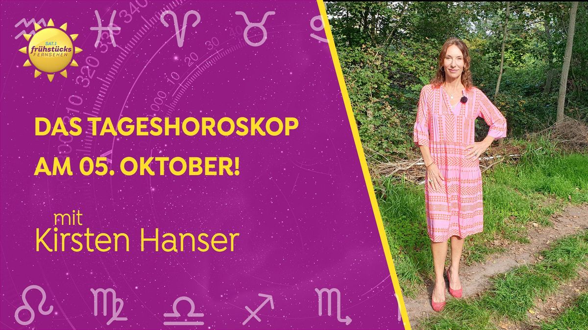 Tageshoroskop 05.10.