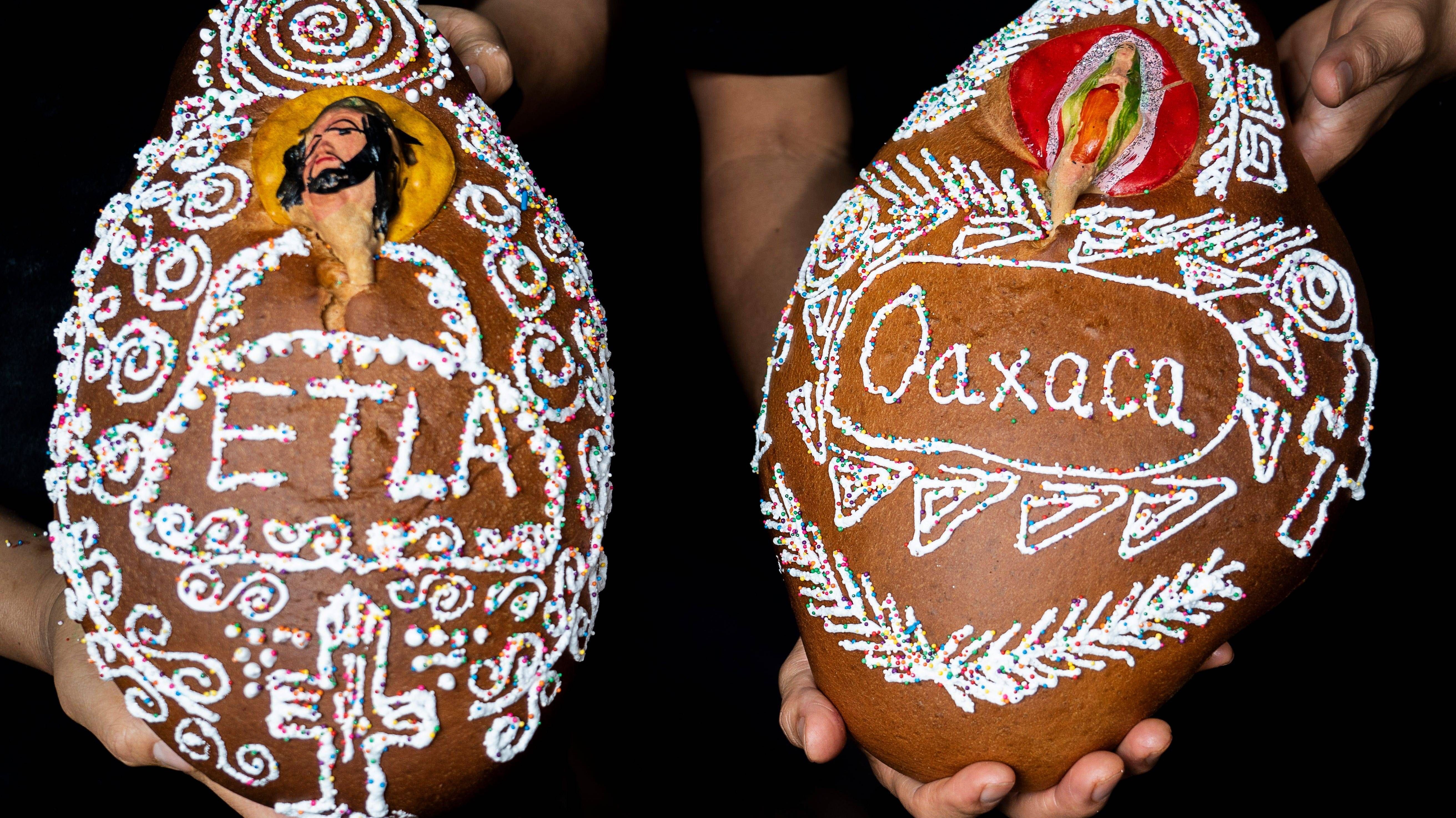 Brot der Toten: Das traditionelle Gebäck heißt Pan de Muerto. Es dient als Gabe an die Verstorbenen auf Gräbern und Altaren. Aber auch den Lebenden schmeckt's.