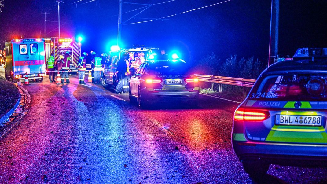 Der Unfallort in Baden-Württemberg.