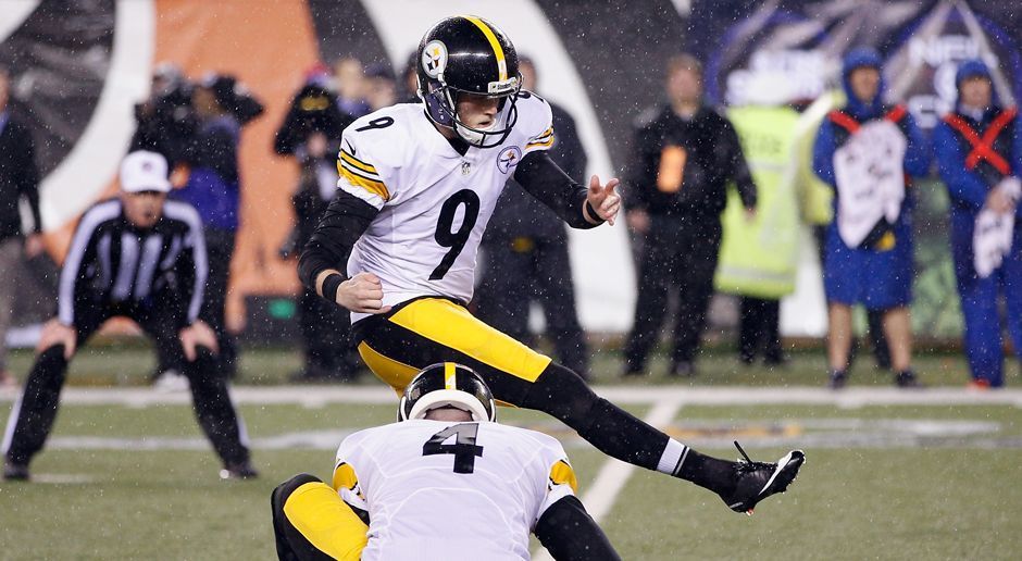 
                <strong>Chris Boswell </strong><br>
                Ein überragender Chris Boswell hat die Titelträume der Kansas City Chiefs quasi im Alleingang zerstört: Dem Kicker der Pittsburgh Steelers gelangen ganze sechs Field Goals, die letztendlich zum knappen 18:16-Sieg in den Divisional Playoffs führten - neuer NFL-Rekord in der Post Season! In den AFC Championship Playoffs reisen die Steelers nun zum Top-Favoriten New England Patriots.
              