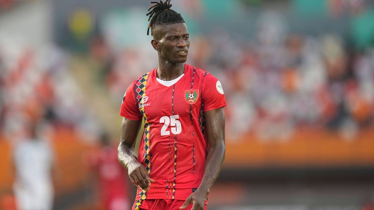 African Cup of Nations Group A: Guinea-Bissau v Nigeria 2024 January 22 2024: Edgar Miguel Ie (Guinea Bissau) looks on during a African Cup of Nations Group A game, Guinea-Bissau v Nigeria , at Sta...