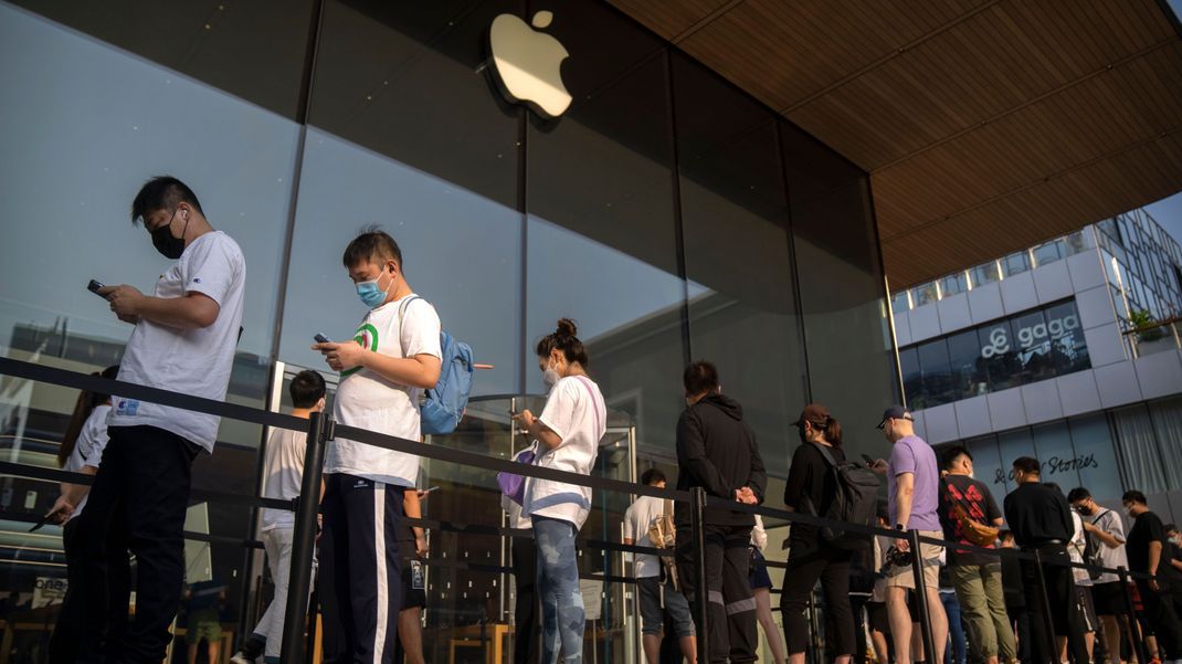 Apple unterstützt offenbar das chinesische Regime durch eine Funktionseinschränkung.