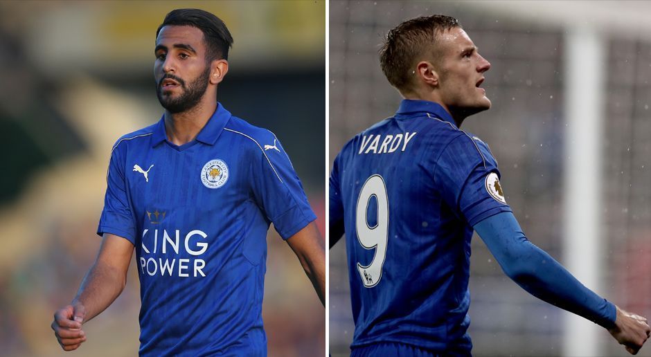 
                <strong>England: Riyad Mahrez, Jamie Vardy</strong><br>
                Der Titel Fußballer des Jahres wird in England von zwei verschiedenen Organisationen verliehen, zum einen von der Vereinigung der englischen Fußball-Journalisten (seit 1948), zum anderen von der englischen Profifußballer-Gewerkschaft (seit 1974). Die Journalisten sahen 2016 Jamie Vardy vorn, für die Profifußballer war Riyad Mahrez der beste Spieler in England. Sowohl Vardy als auch Mahrez stehen bei Meister Leicester City unter Vertrag.
              