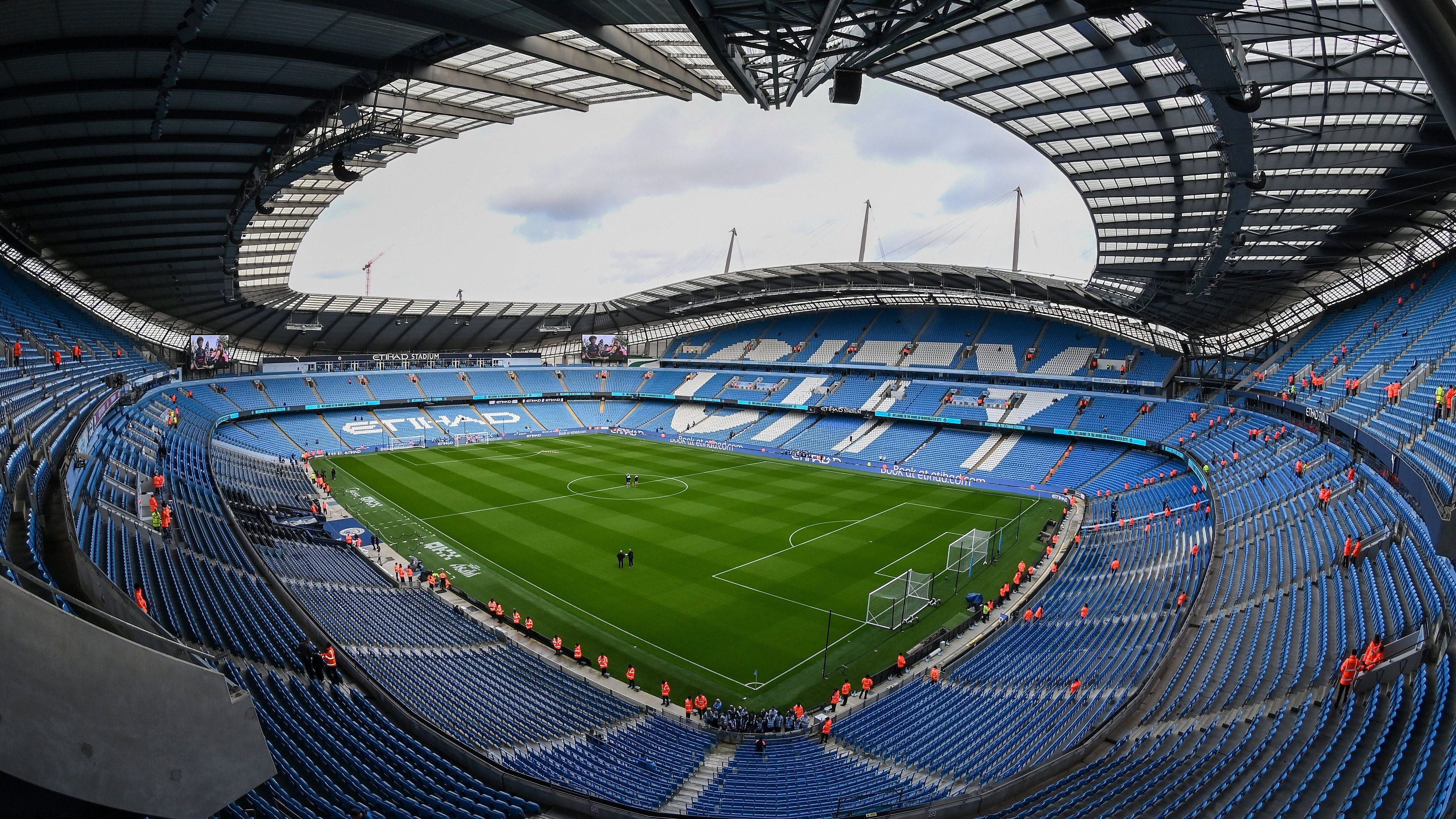 <strong>20. Platz: Etihad Stadium (Ø 53.305 Zuschauer)<br></strong>Stadt: Manchester (England)<br>Klub: Manchester City