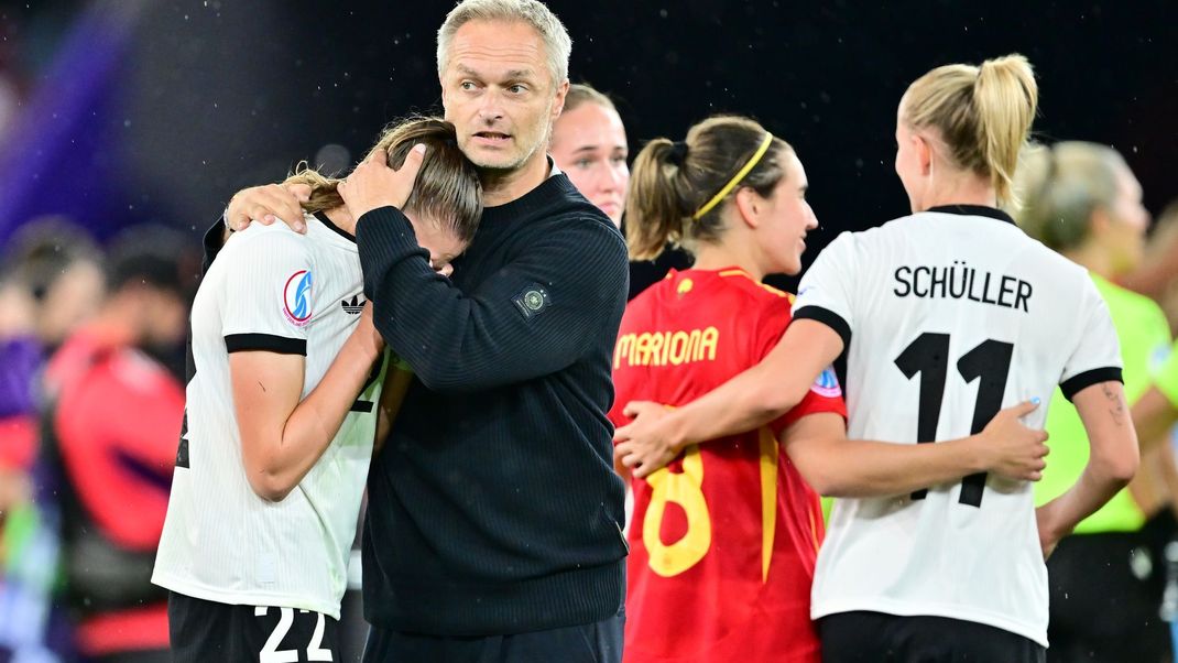 Die DFB-Frauen haben es nicht ins EM-Finale geschafft.