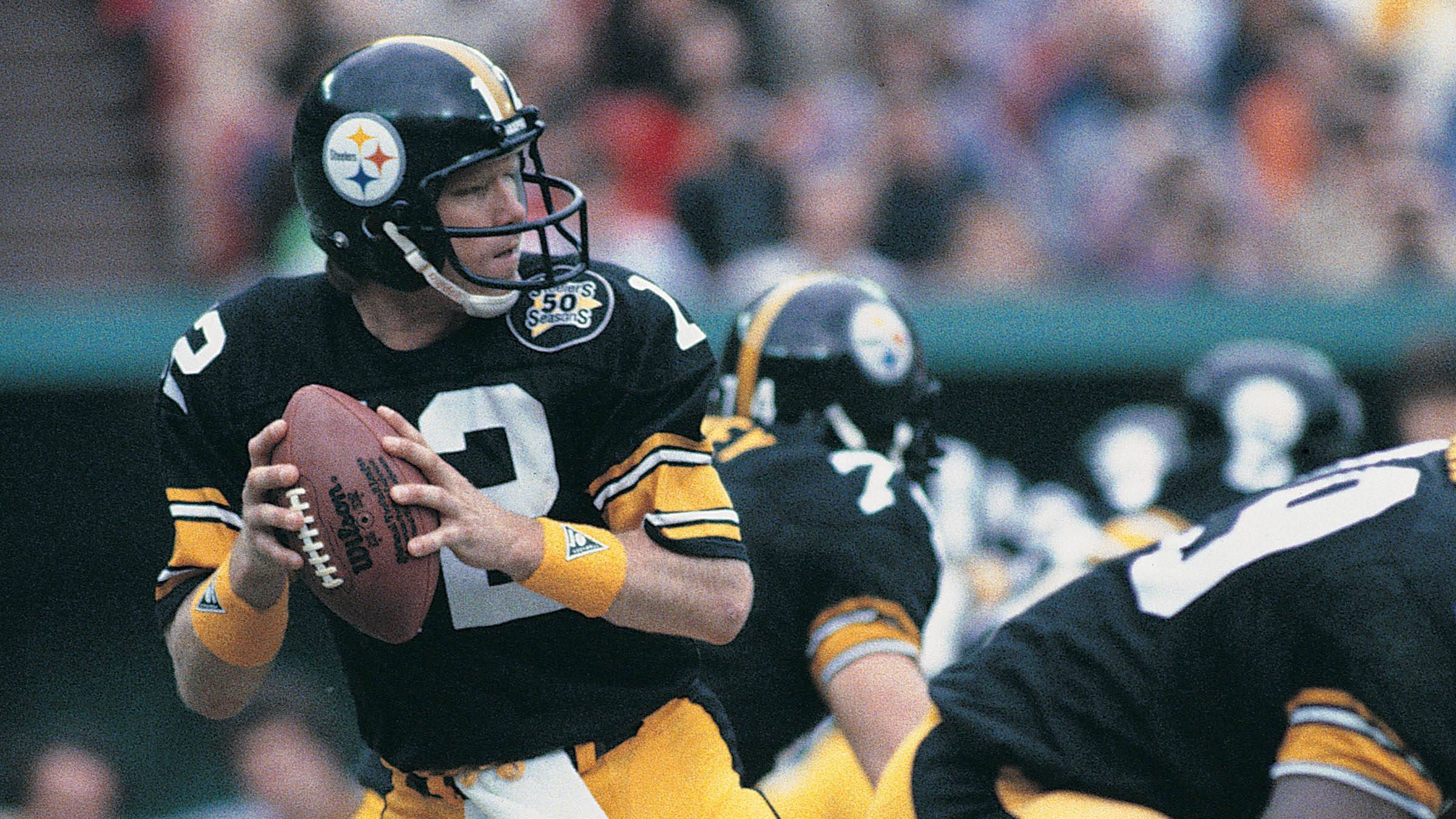 <strong>Terry Bradshaw</strong><br>Letzter TD-Pass auf: Calvin Sweeney<br>Wann: 10.12.1983