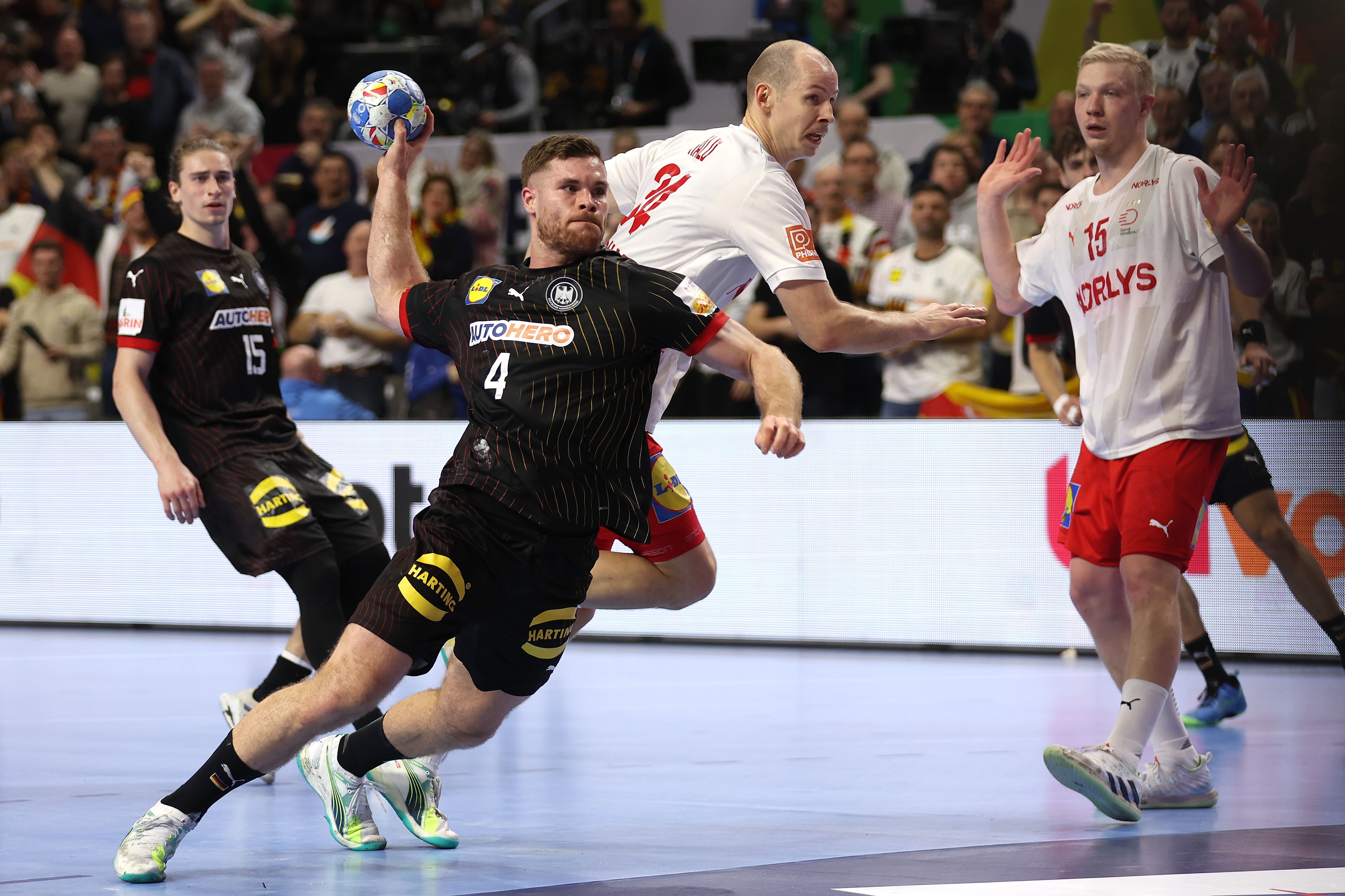 Handball-EM - Deutschland Vs. Dänemark: Wolff, Knorr, Köster, Golla Und ...