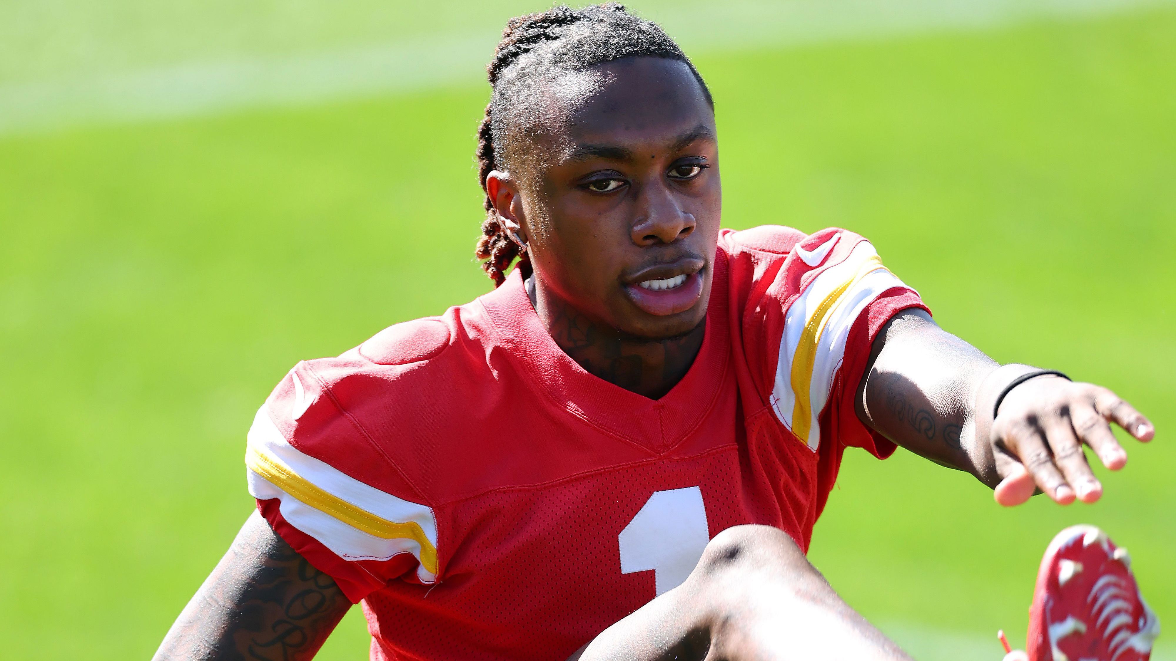 <strong>1. Platz:</strong> Xavier Worthy (Kansas City Chiefs)<br><strong>Speed-Rating:</strong> 99