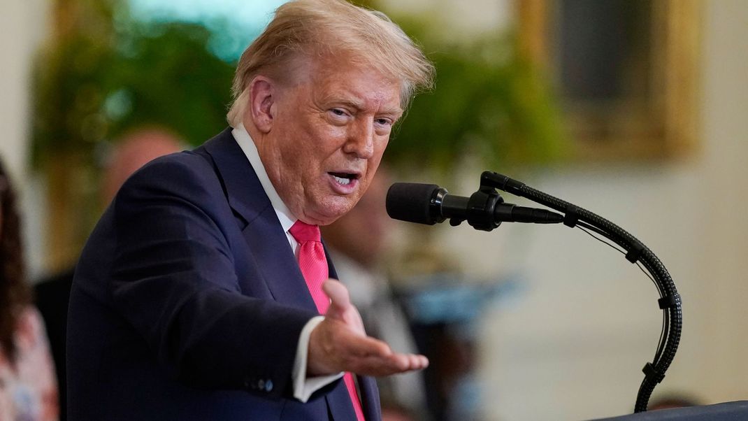 US-Präsident Donald Trump will der Ukraine helfen.