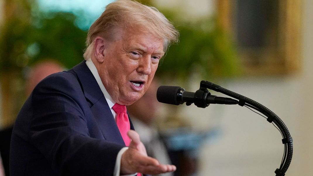 US-Präsident Donald Trump hat offenbar genug von Wladimir Putin.