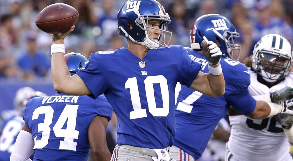 
                <strong>7. New York Giants</strong><br>
                Klassisch schön. Das Marinblau der Giants auf Helm und Jersey, dazu die simplen weißen Nummern und der minimalistische Schriftzug auf dem Helm – bei den Giants gibt es schlicht nichts auszusetzen.
              