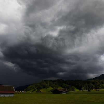 Gewitter in den Bergen