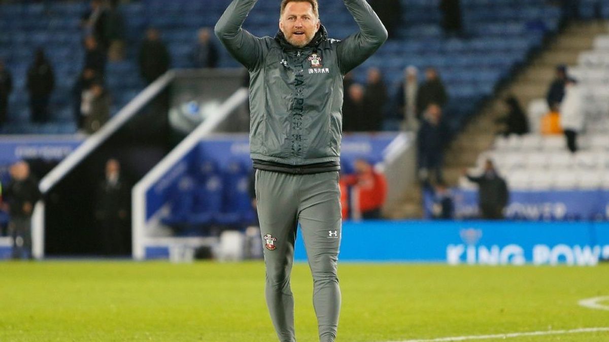 Trainer Hasenhüttl und Southampton sind Tabellenführer