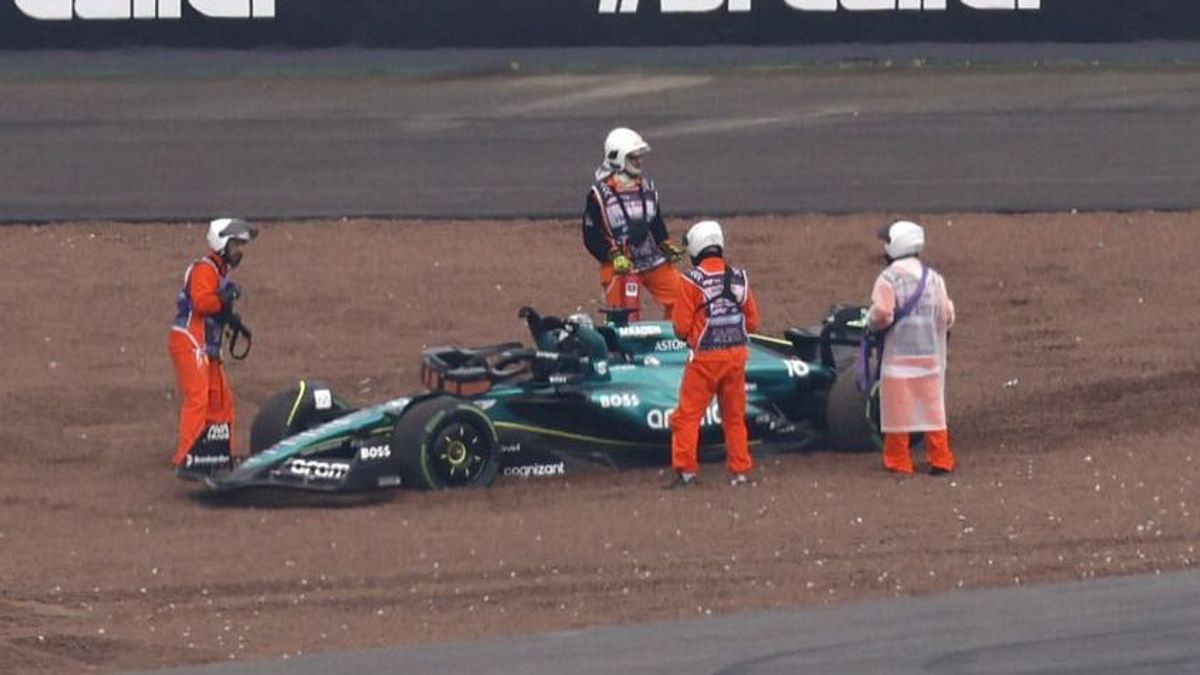 Lance Stroll leistete sich in Brasilien einen richtigen Klops