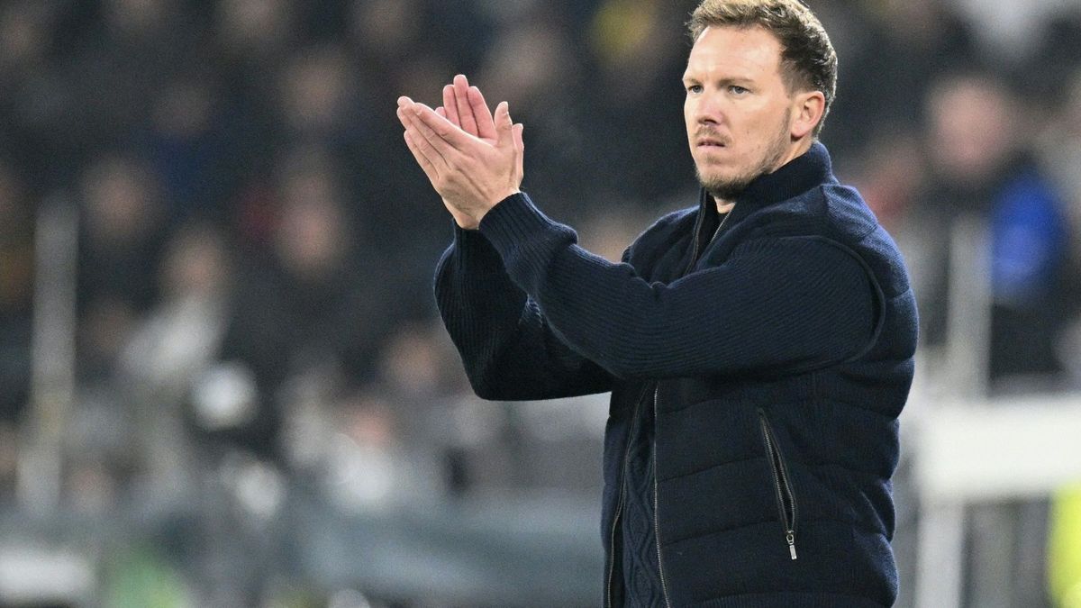 Klatscht Beifall: Julian Nagelsmann