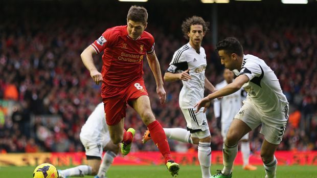 
                <strong>Steven Gerrard (FC Liverpool)</strong><br>
                Steven Gerrard wird bald 34, doch seinem Spiel tut das keinen Abbruch. Das Liverpooler Urgestein ist so unverzichtbar für die Mannschaft wie eh und je. Luis Suarez mag der Star des Teams sein, doch ohne Gerrard stünde Liverpool nicht kurz vor dem Meistertitel.
              