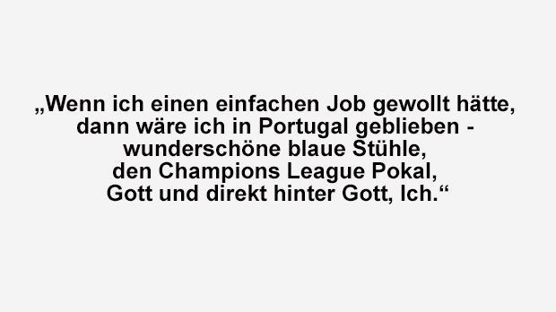 
                <strong>Jose Mourinho vs. Jürgen Klopp</strong><br>
                Mourinho über seinen Job als Trainer in der Premier League.
              